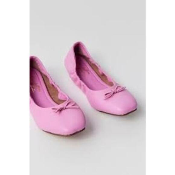 Seychelles Breathless Flat in Bright Pink NWOB Size 9.5 - Picture 1 of 9